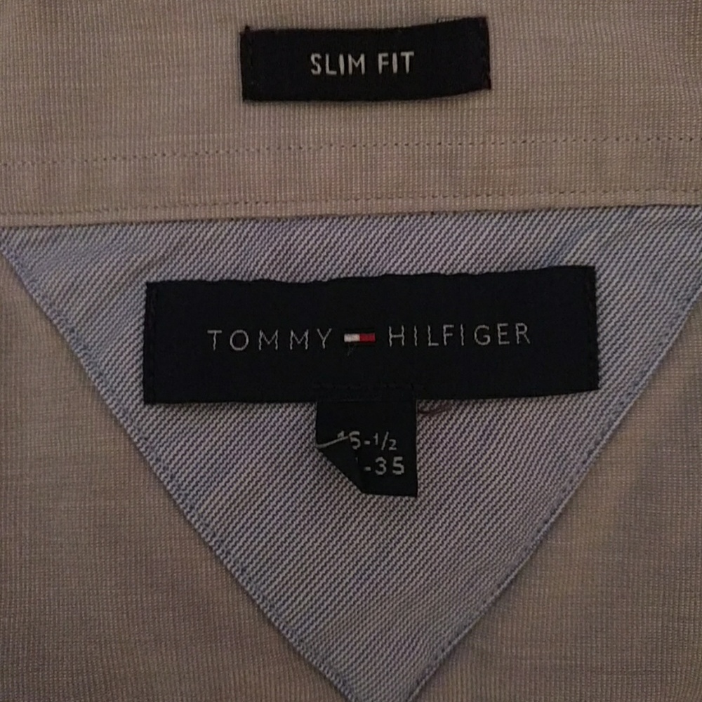 Tommy Hilfiger light gray shirt - Picture 4 of 4